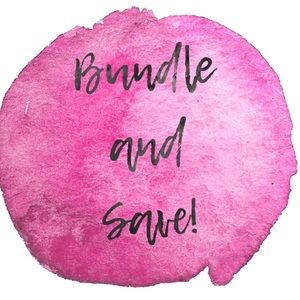 Bundle 3+ items & receive private discount!!